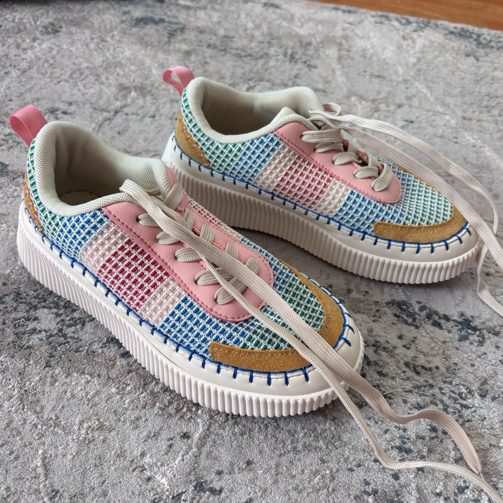Nicole Miller platform sneakers